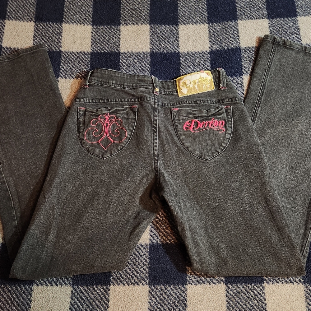 Y2k mcbling dereon jeans